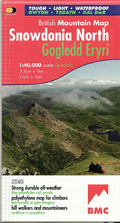 Snowdonia North Harvey British Mountain Map - BMC - O
