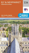 Ely Newmarket Mildenhall Soham Explorer Map 226 Ordnance Survey
