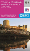 Tenby & Pembroke Landranger Map 158 Ordnance Survey Latest 