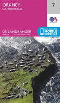 Orkney – Southern Isles Landranger Map 7 Ordnance Survey Latest 