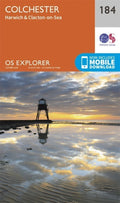 Colchester 184 Explorer Map Ordnance Survey With Digital Download