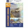 Carlow, Wexford, Wicklow OS Discovery - 62 - map