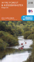 Kidderminster and Wyre Forest 218 Explorer Map Ordnance Survey