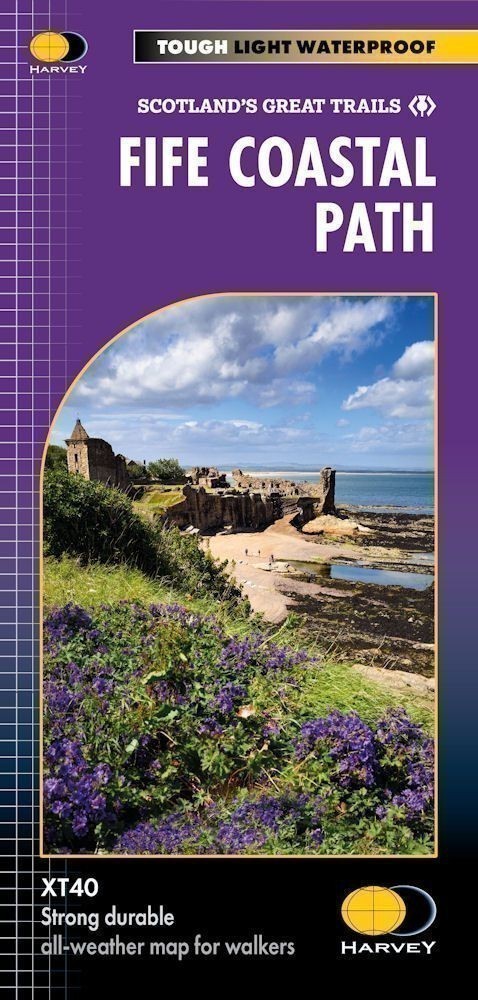 Fife Coastal Path Harvey Map Kincardine to Newburgh