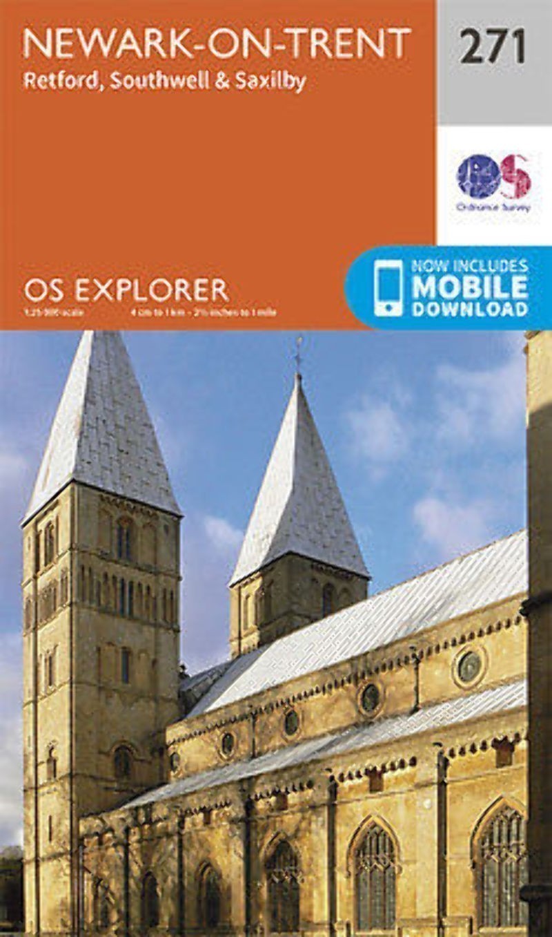 Newark on Trent Explorer Map 271 Ordnance Survey