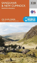 Sanquhar and New Cumnock Explorer Map 328 Ordnance Survey