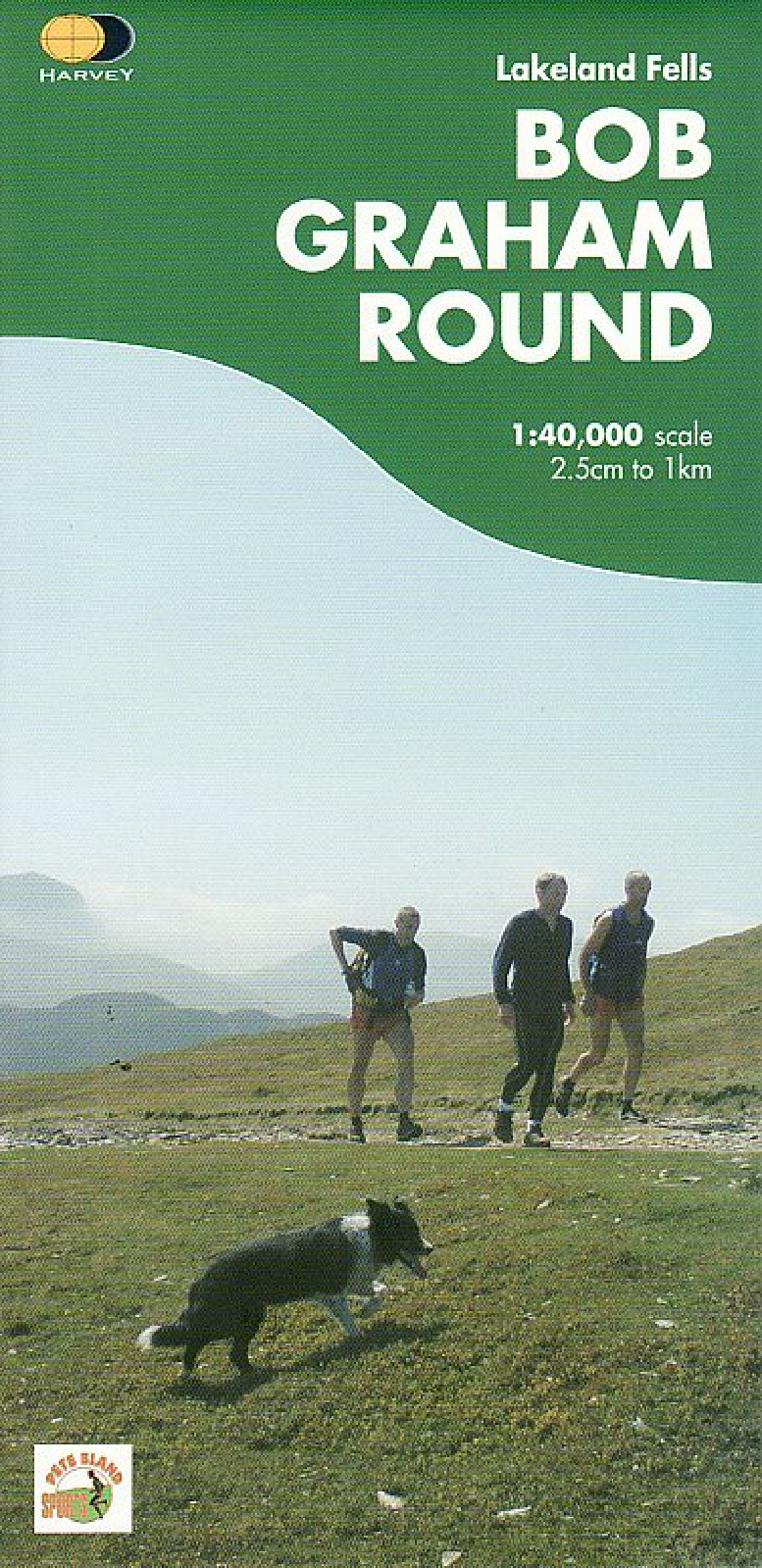 Bob Graham Round Map challenge Harvey Lake District