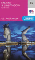 Falkirk & Linlithgow Dunfermline Landranger Map 65 Ordnance Survey Latest 