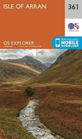 Isle of Arran Explorer Map 361 Ordnance Survey