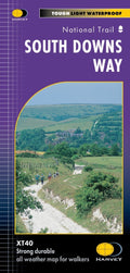 South Downs way Harvey Map - National trail in South england