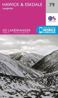 Hawick & Eskdale Langholm Landranger Map 79 Ordnance Survey Latest 