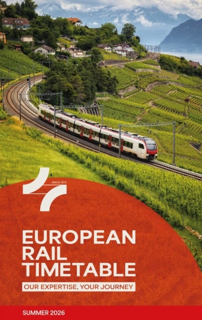 European Rail Timetable 2026 Edition.