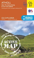 Explorer Active Map  OL51 Atholl OS