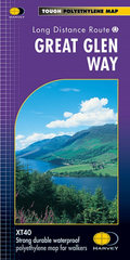 Great Glen Way Harvey National Trail Map  Fort William to Inverness