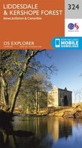 Liddesdale and Kershope Forest Explorer Map 324 Ordnance Survey