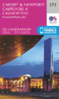 Cardiff & Newport Pontypool Landranger Map 171 Ordnance Survey Latest 