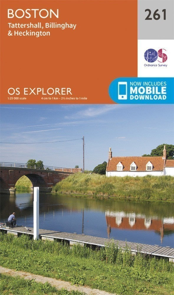 Boston Explorer Map 261 Ordnance Survey