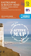 Explorer Active Map  OL25 Eastbourne & Beachy Head OS OL25 Laminated