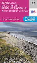 Benbecula South Uist Landranger Map 22 Ordnance Survey Latest 