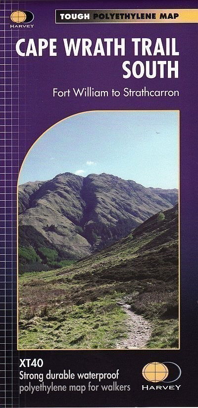 Cape Wrath Trail South Harvey National Trail Map