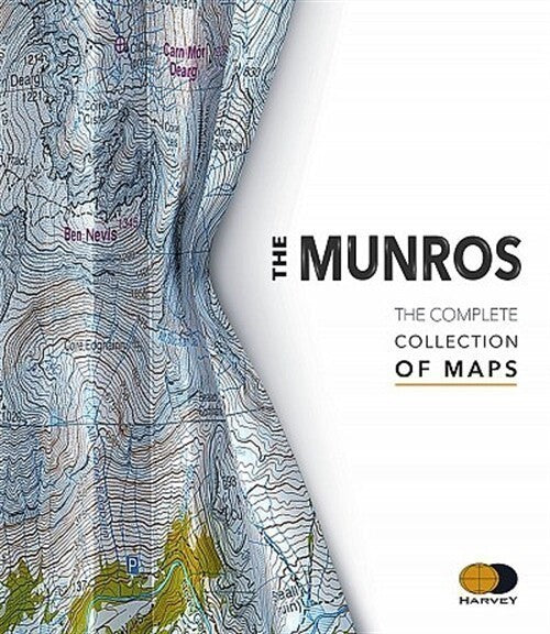 Munros Book from Harvey The Complete Collection of Maps