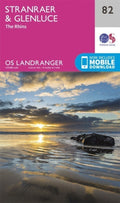 Stranraer & Glenluce Landranger Map 82 Ordnance Survey Latest 
