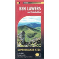 Ben Lawers Harvey SuperWalker map  Schiehallion Tarmacham Ridge XT25 1:25 000