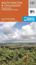 South Molton and Chulmleigh 127 Explorer Map Ordnance Survey With Digital Downlo