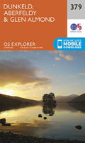 Dunkeld, Aberfeldy and Glen Almond Explorer Map 379 Ordnance Survey