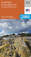 Dumfries and Dalbeattie Explorer Map 313 Ordnance Survey