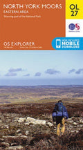OL27 North Yorkshire Moors Eastern Area Ordnance Survey Explorer Map OL 27