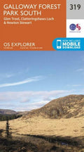 Galloway Forest Park South OS Explorer - 319 map - 
