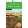 Northumberland Scottish Borders walking Ordnance Survey Pathfinder Guide