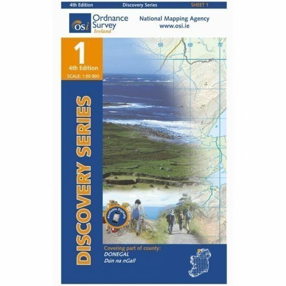 Donegal (NW) OS Discovery - 1 - map