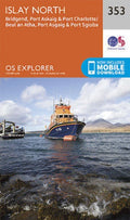 Islay North Explorer Map 353 Ordnance Survey