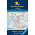 Munro and Corbett Mountain Charts (Folded Sheet Map) by Harvey Maps Grahams Dona
