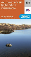 Galloway Forest Park North Explorer Map 318 Ordnance Survey