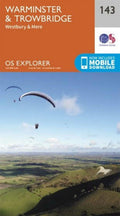 Warminster Trowbridge 143 map OS Explorer 