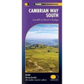 Cambrian Way South - Cardiff to Devils Bridge Harvey Map