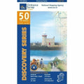 Dublin, Kildare, Meath & Wicklow OS Discovery - 50 - map