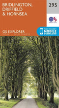 Bridlington Driffield & Hornsea Explorer Map Ordnance Survey 295