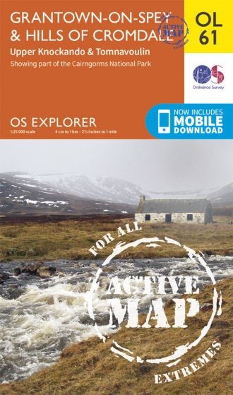 Explorer Active Map  OL 61 - The Peak District Dark Peak area by OS OL61