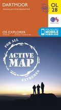 Explorer Active Map  OL 28 Dartmoor OL28 Laminated