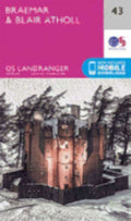 Braemar Blair Atholl Landranger Map 43 Ordnance Survey Latest 