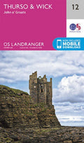 Thurso Wick John O Groats Landranger Map 12 Ordnance Survey Latest 