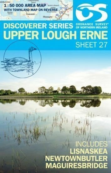 Upper Lough Erne 27 OS Discoverer MAP Northern Ireland