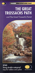 Great Trossachs Path Harvey National Trail Map 30 miles