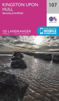 Kingston upon Hull Beverley & Driffield Landranger Map 107 Ordnance Survey Lates