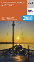 Kingston upon Hull and Beverley Explorer Map Ordnance Survey 293