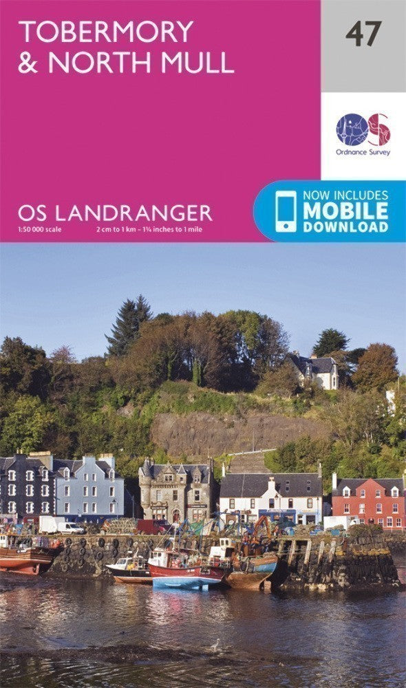 Tobermory North Mull Landranger Map 47 Ordnance Survey Latest 